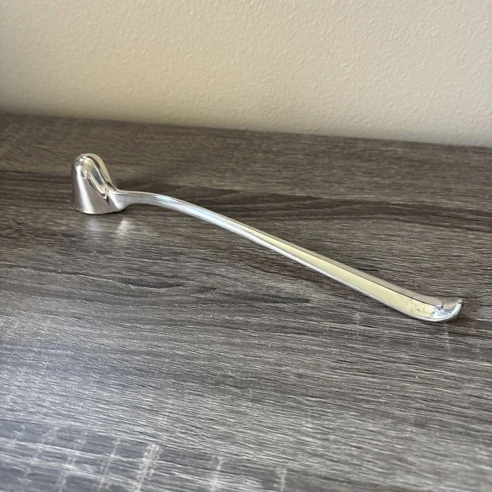 Silver Plated Bell Shaped Candle Snuffer 10